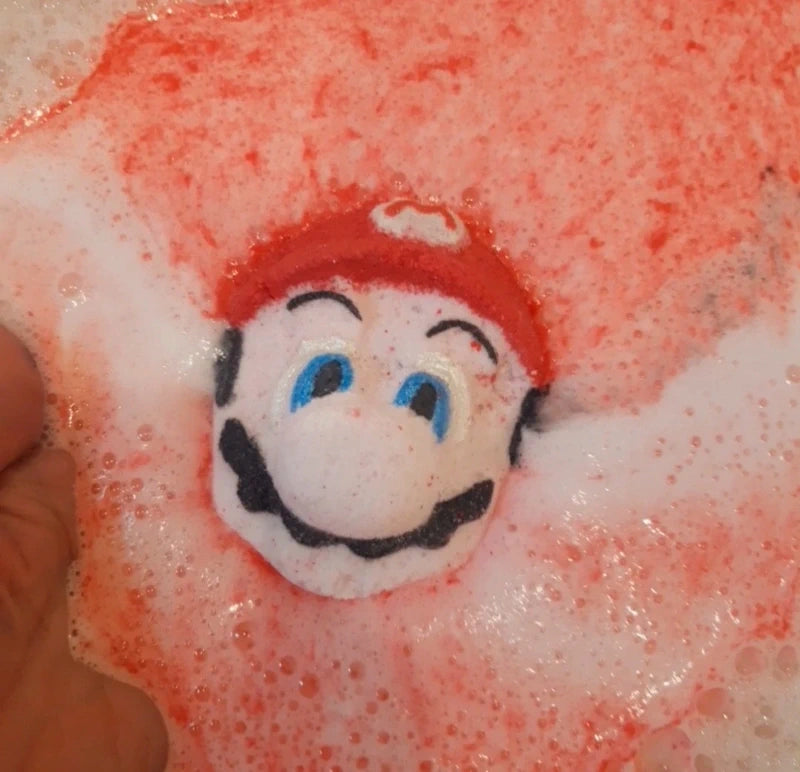 Italian Plumbers set of 6 Bath bombs Gift Box.