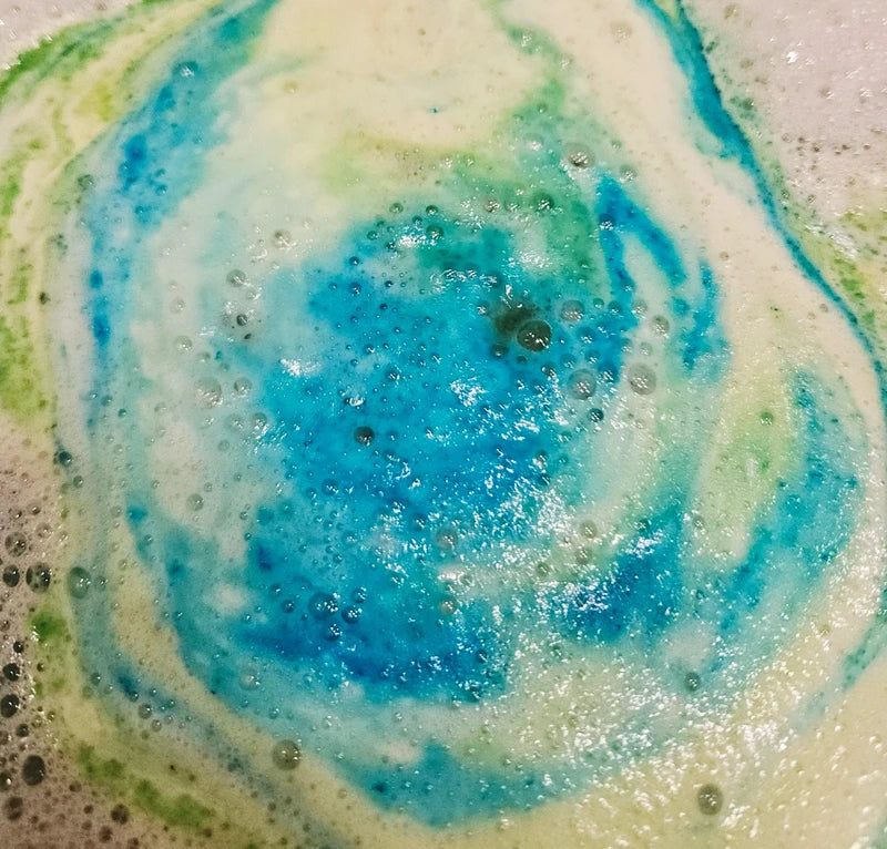 Blue Building Block Bath bomb