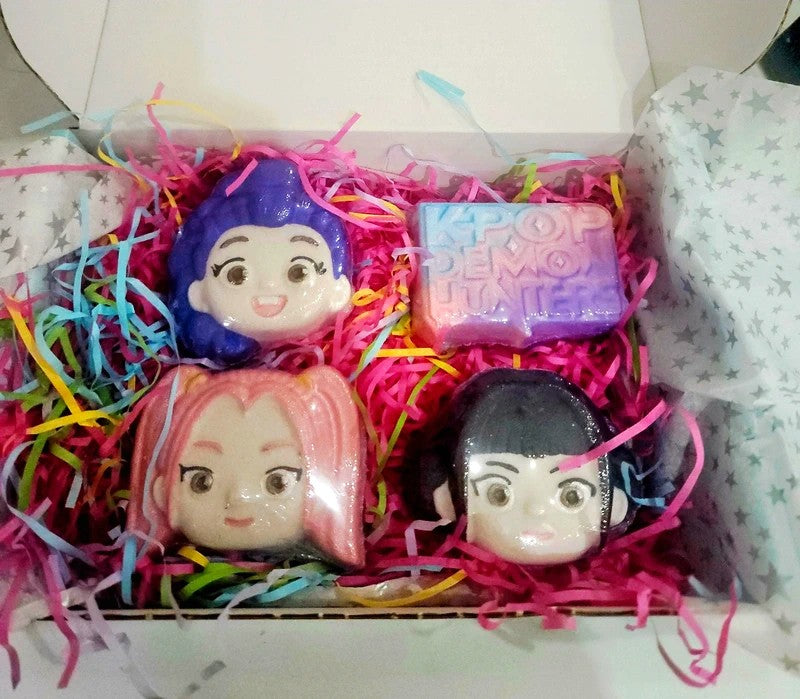 Demon Hunter Girls Bath bomb Gift Set