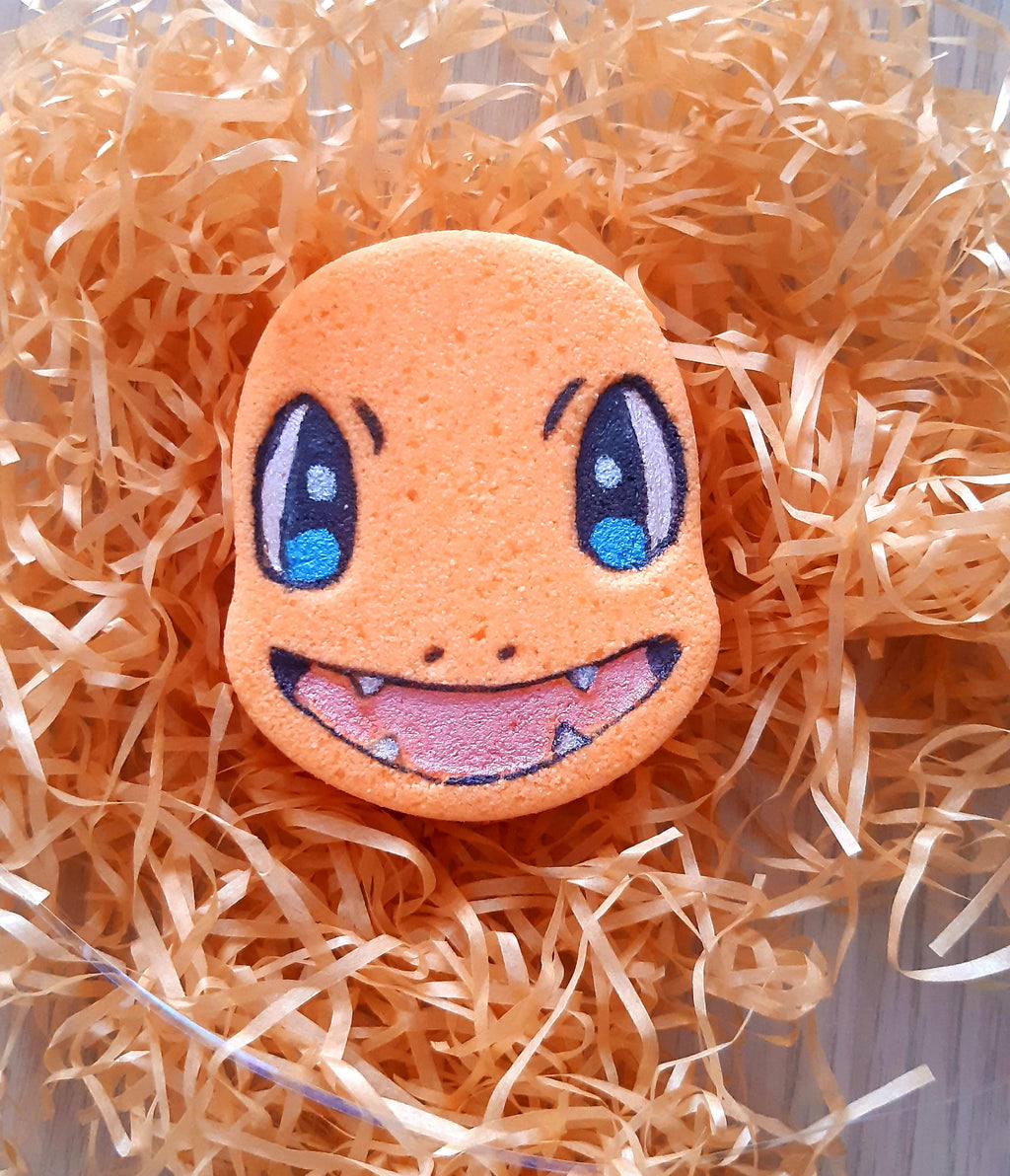 Charming Flame Lizard Poke Bath bomb