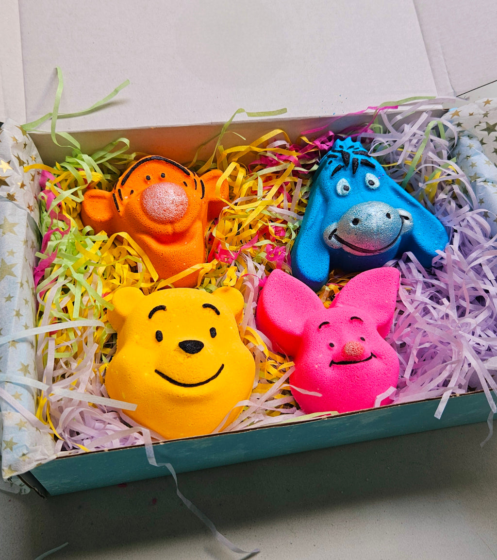 Poo Bear Bath bombs Gift Set