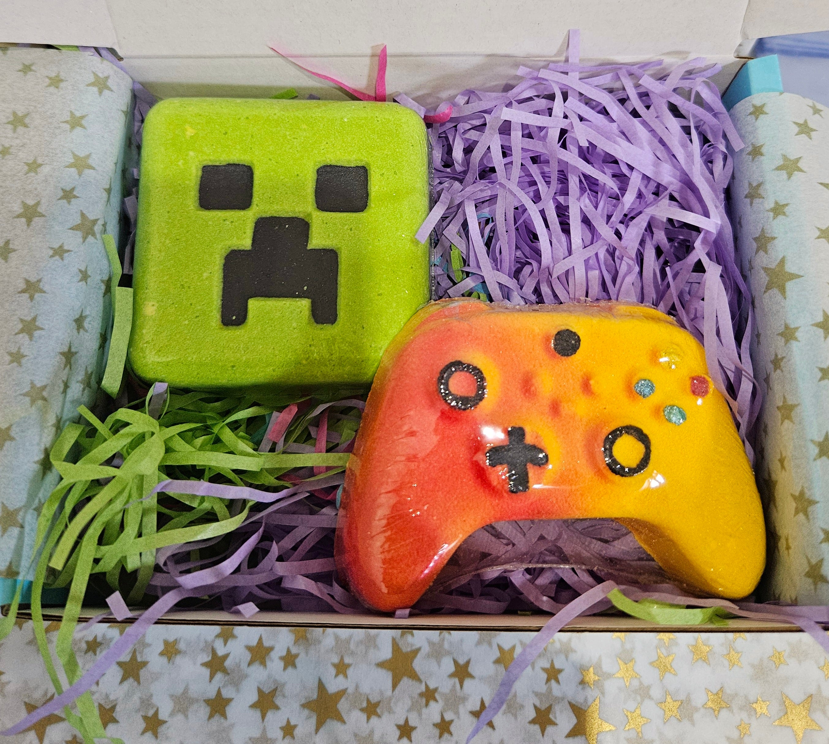 Minecraft Creeper & Controller Bath Bomb Gift Set