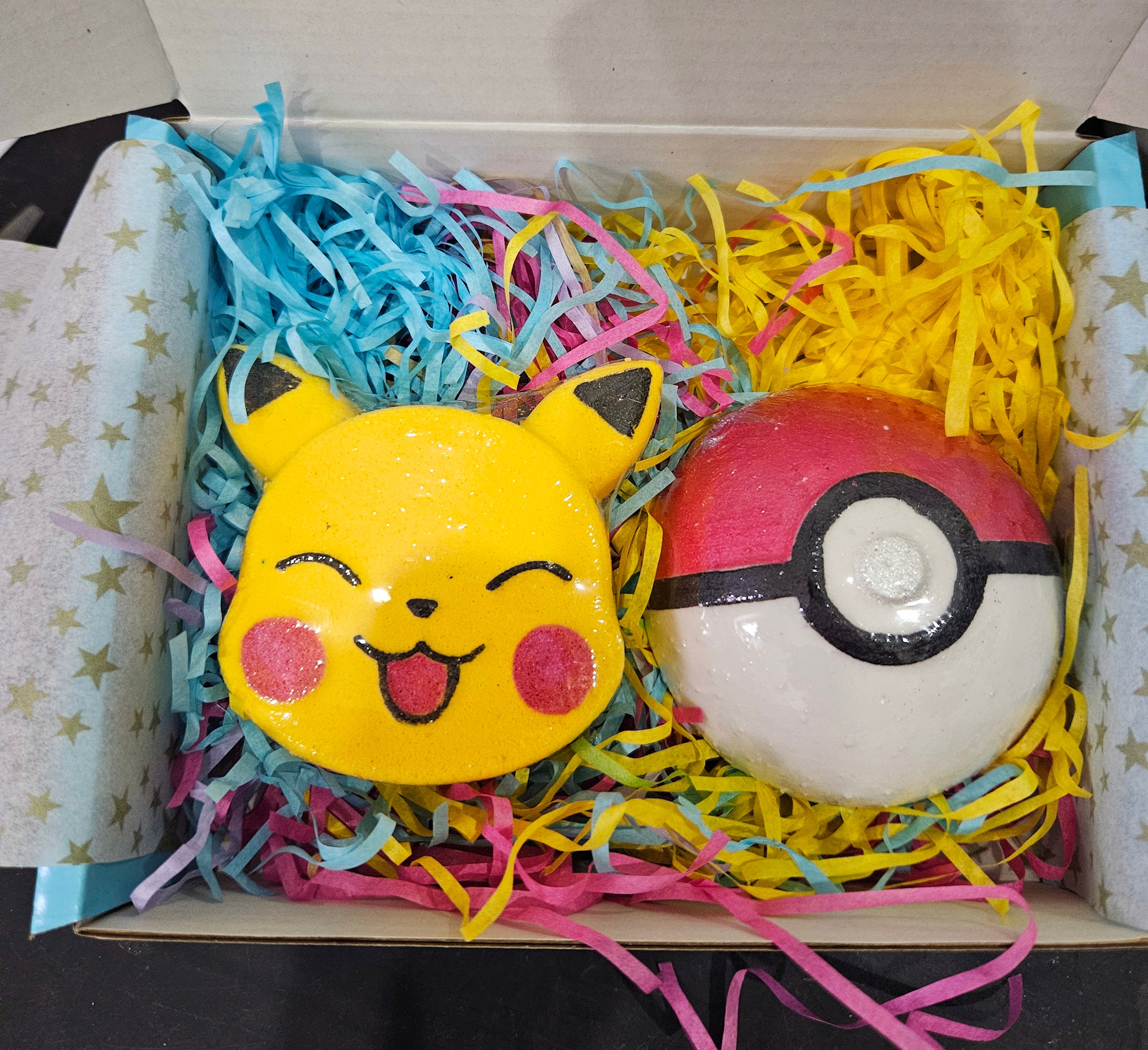 Pika & Poke ball Bath Bombs Gift Set