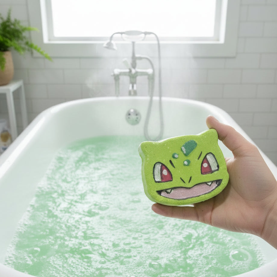 Green Bulba Plantback Bath Bomb