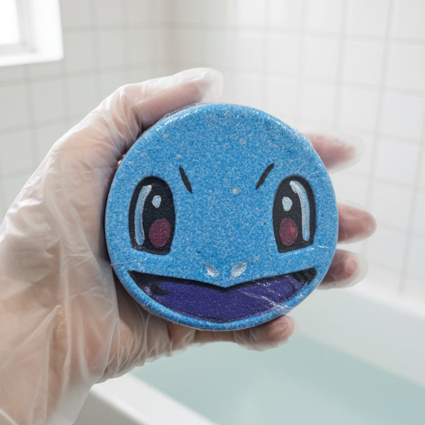 Blue Squirting Water Turtle Bath bomb