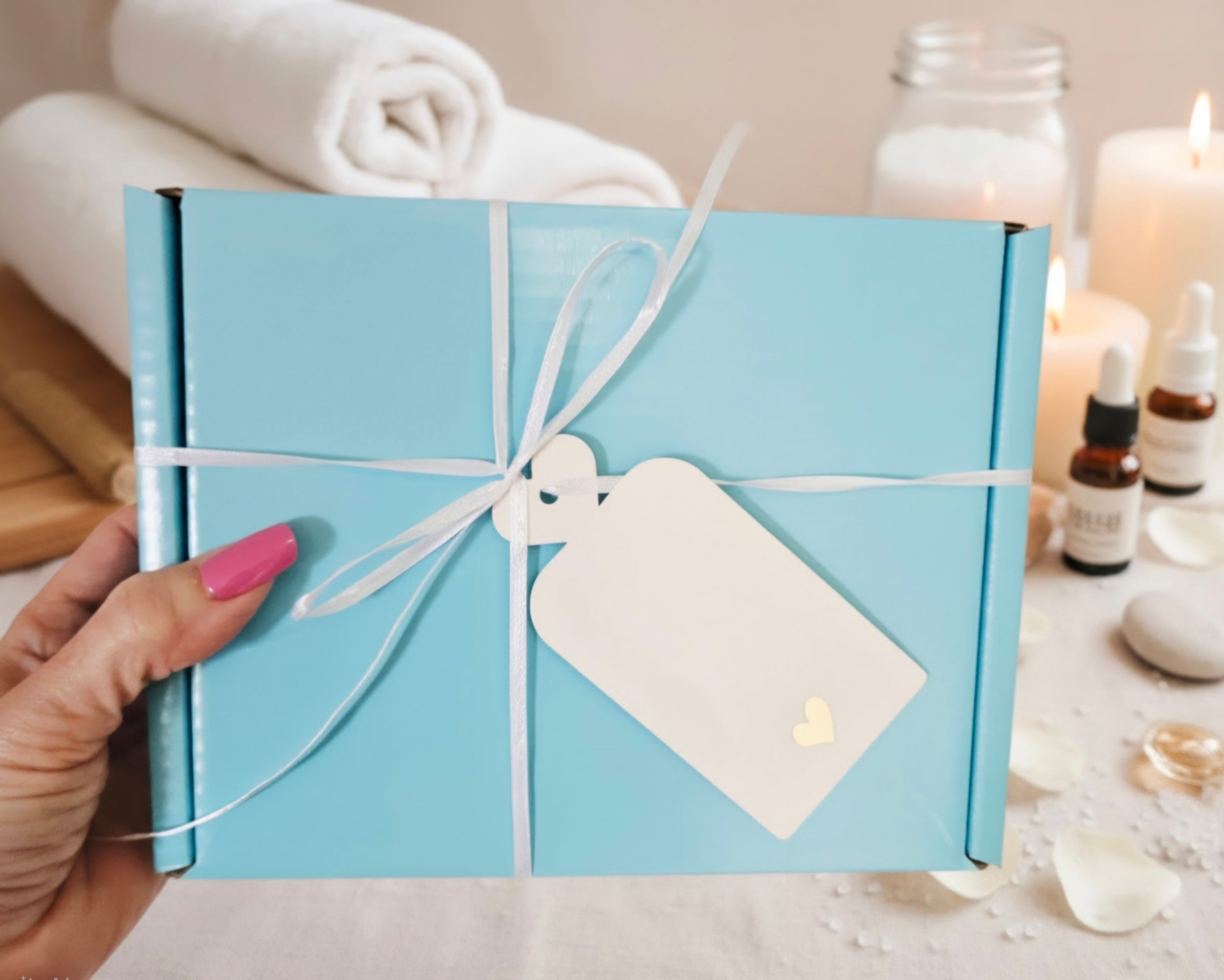Gift Box For 2 Bath Bombs (empty box)