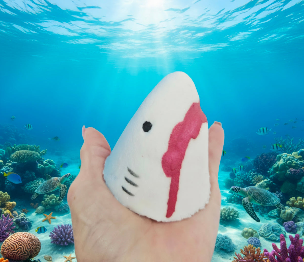 Shark Attack Bath Bomb