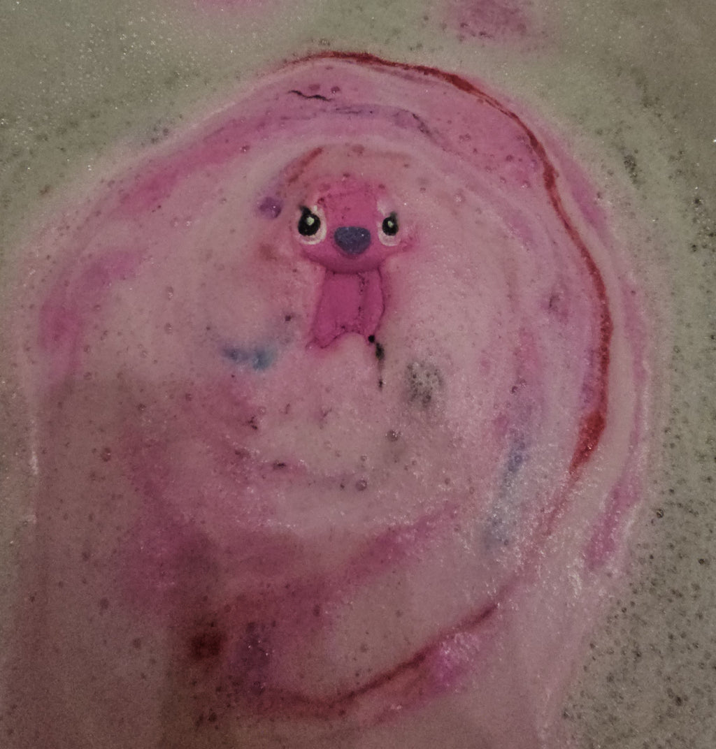 Pink Alien Bath Bomb