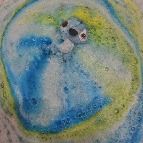 Blue and Pink Alien Bath Bombs Duo Gift Set