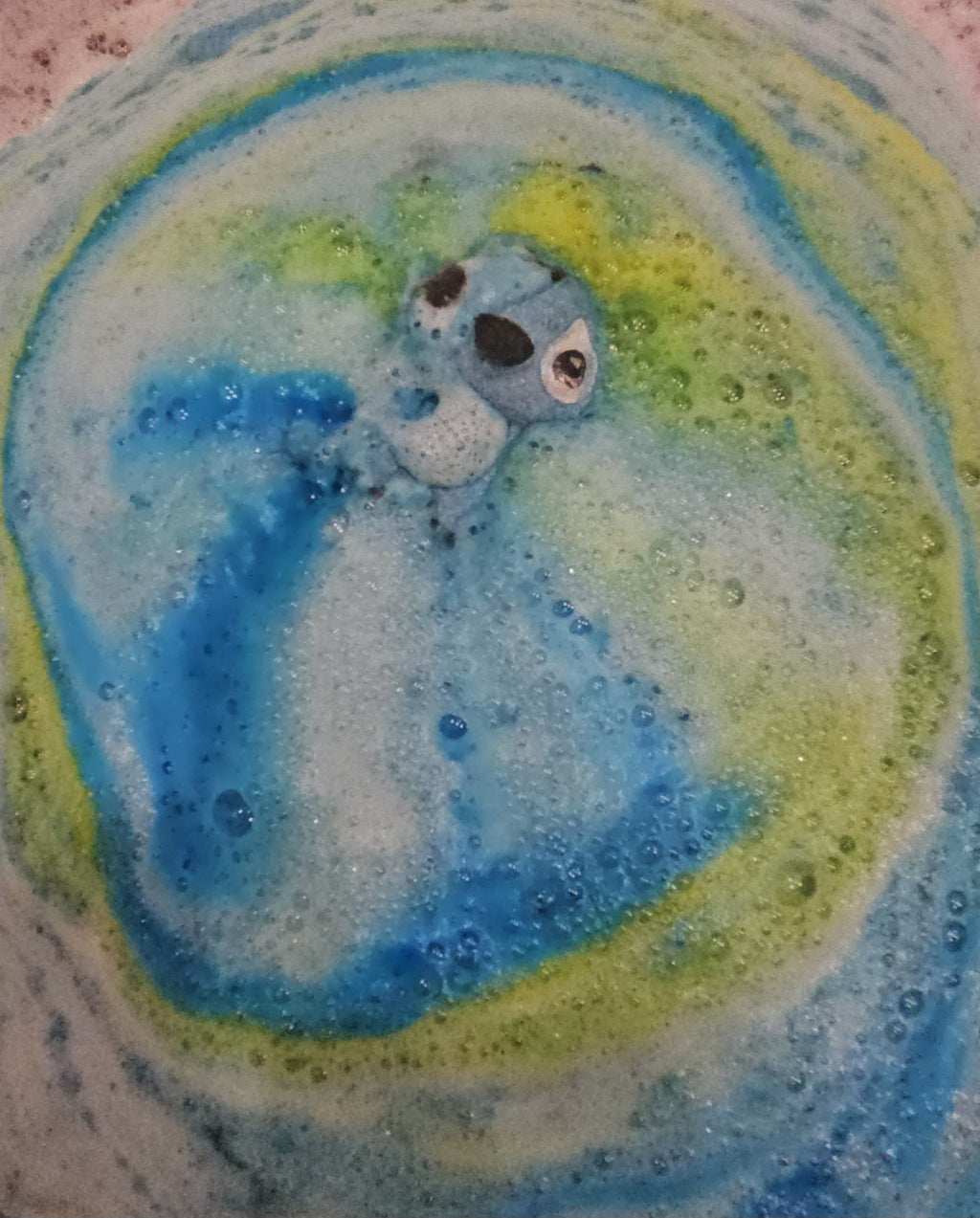 Blue Alien Bath bomb
