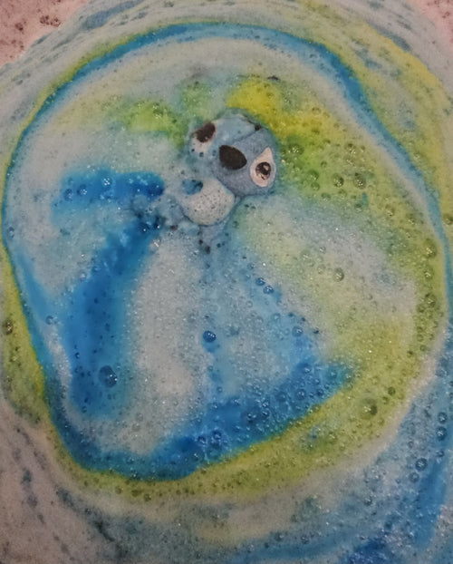 Blue Alien Bath bomb