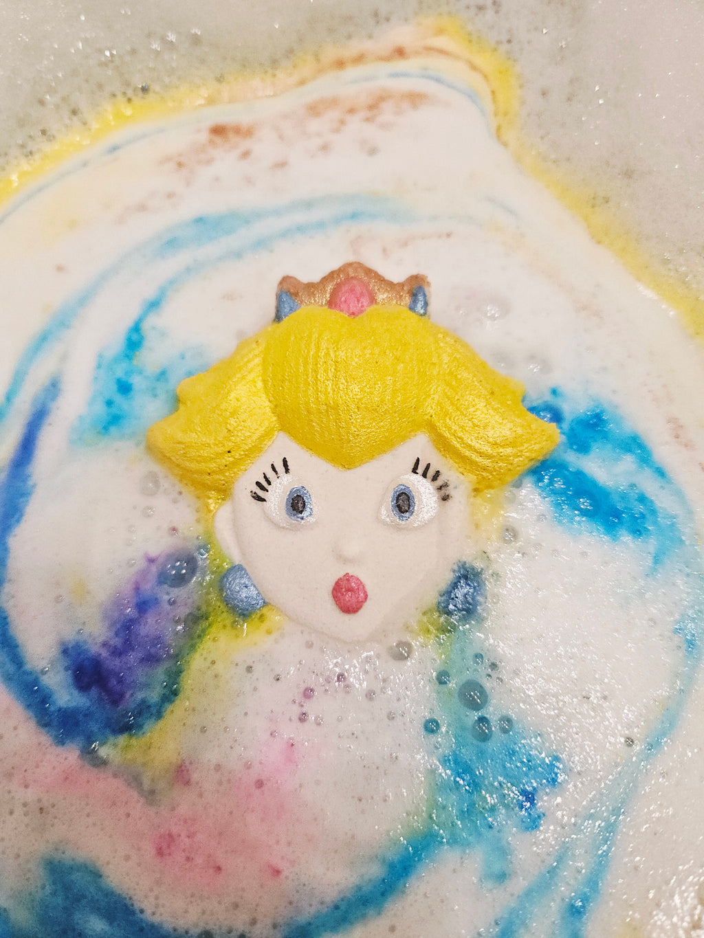 Princess Peachy Bath bomb