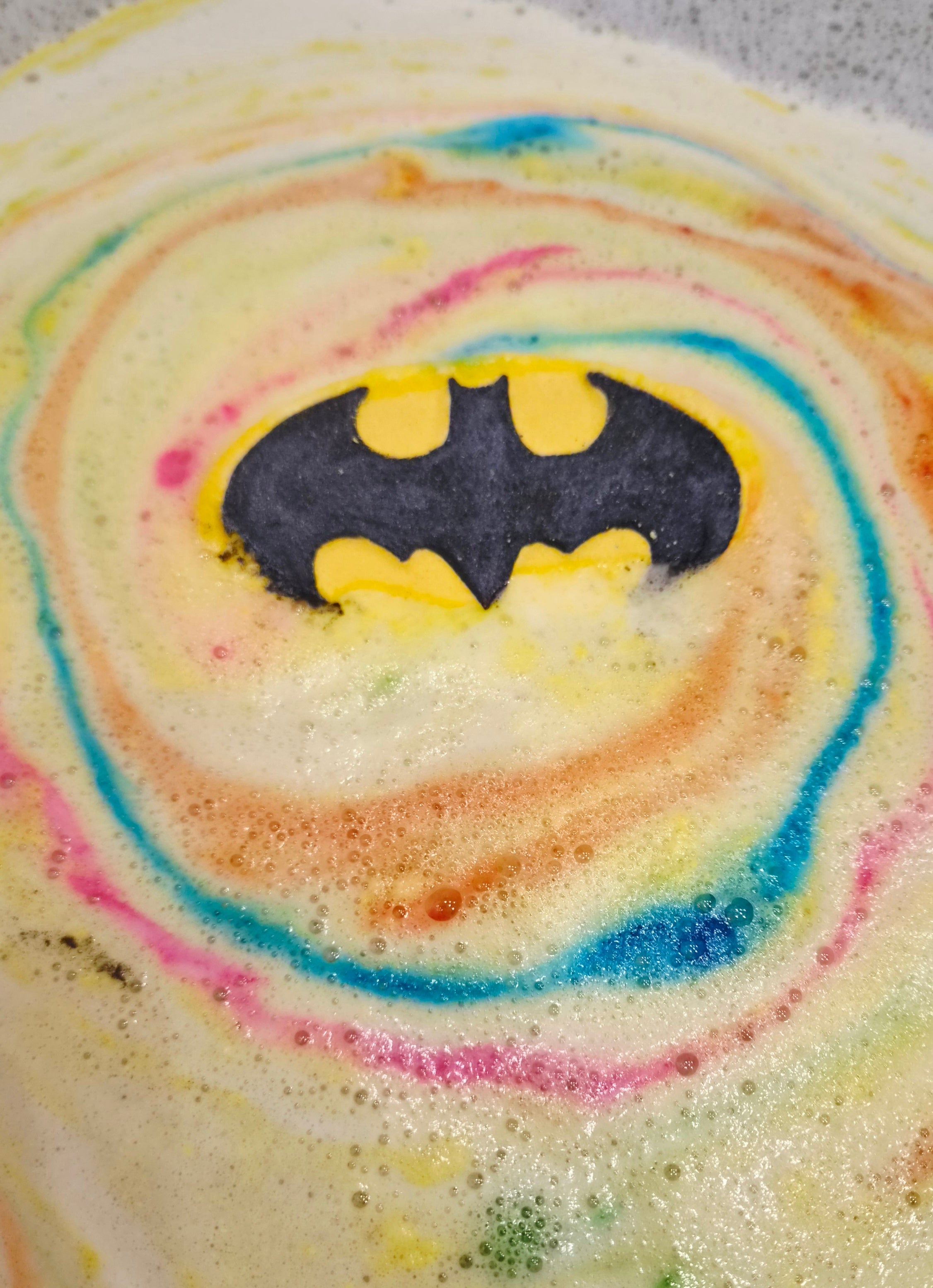 Bat Logo Bath bomb