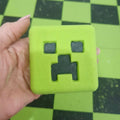 Green Creeping Pixel Monster Bath Bomb