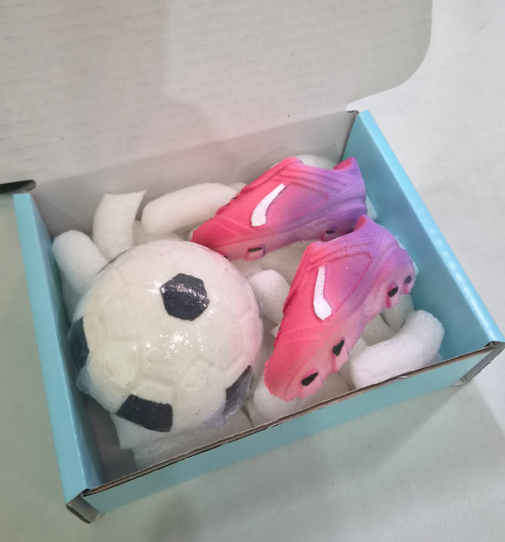 Football & Boots Bath bombs Gift Set