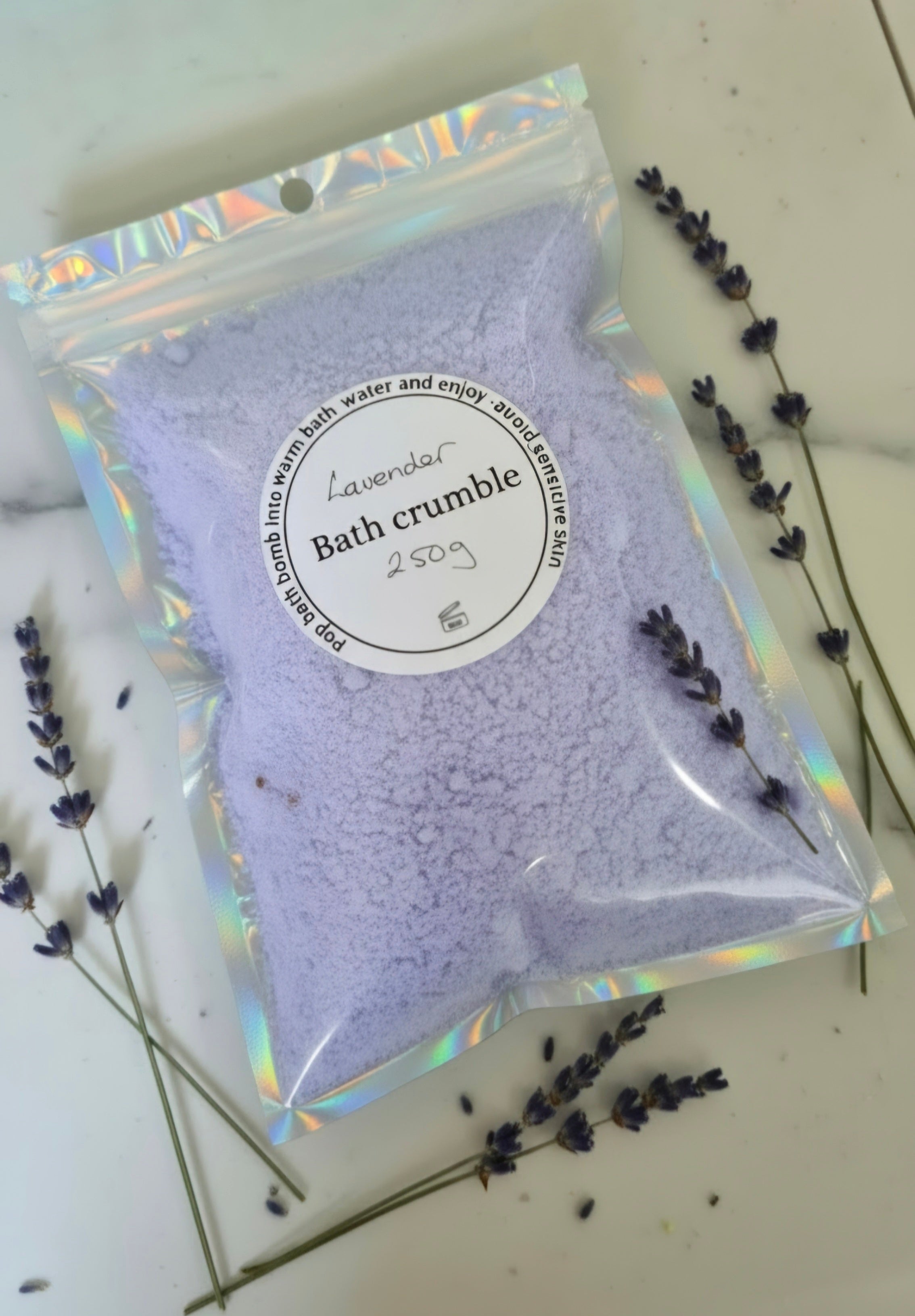 Lavender Bath crumble 250g