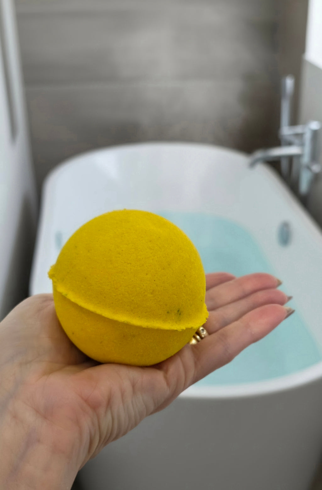 Zesty Lemon Bath Bomb