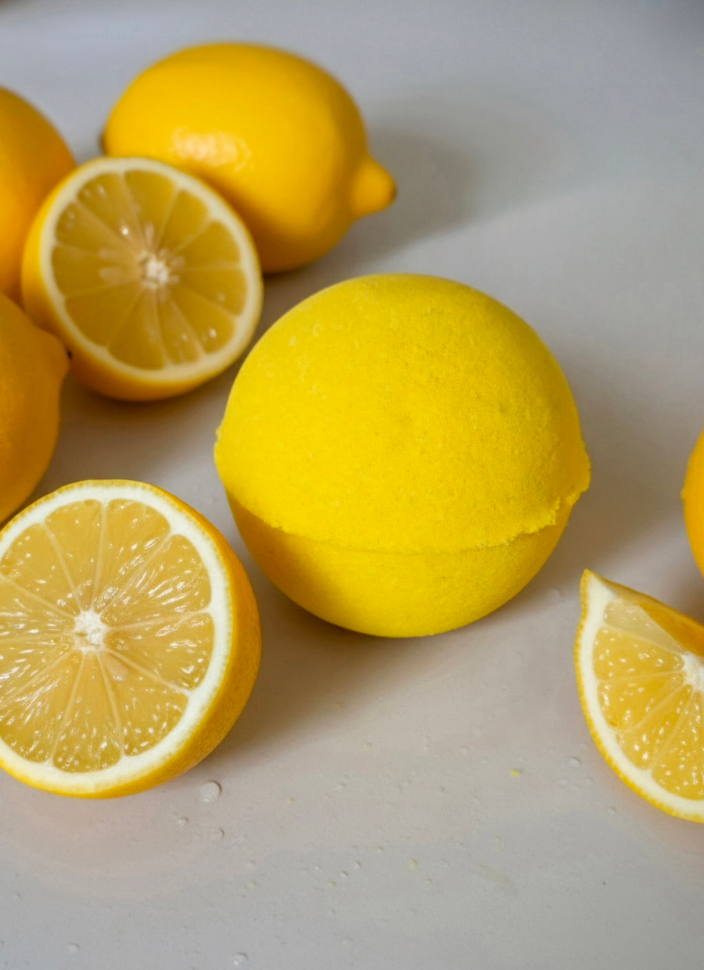Lemon Bath bomb
