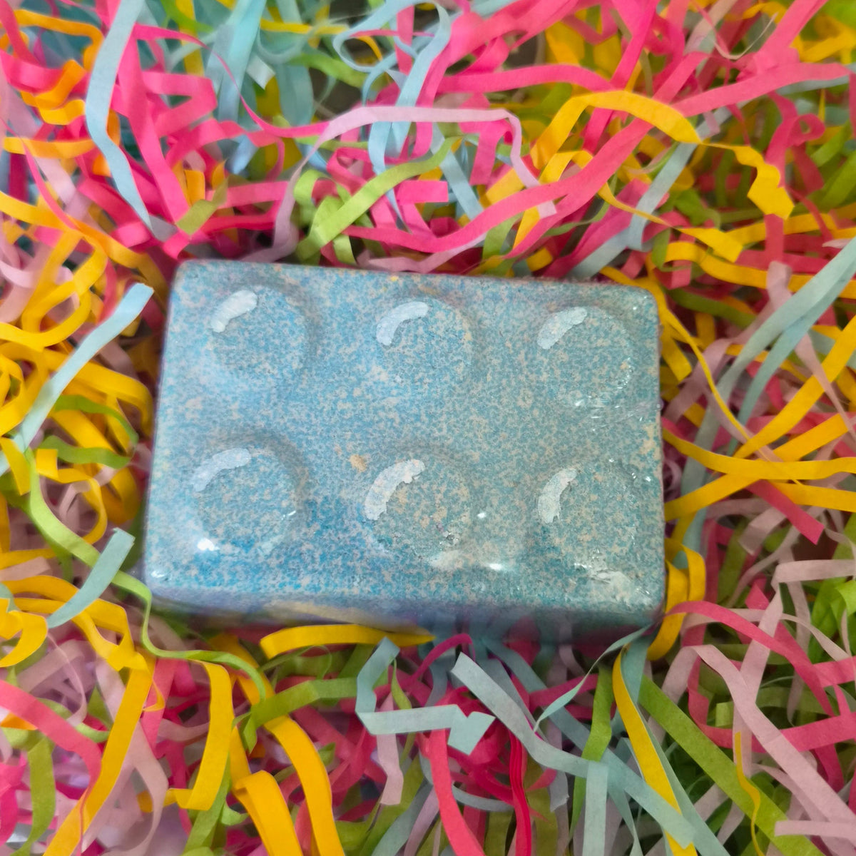 Blue Building Block Bath bomb
