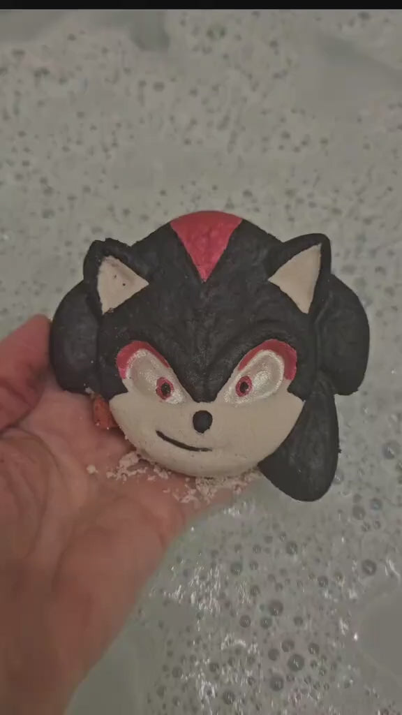 Black Chaos Hedgehog Bath Bomb