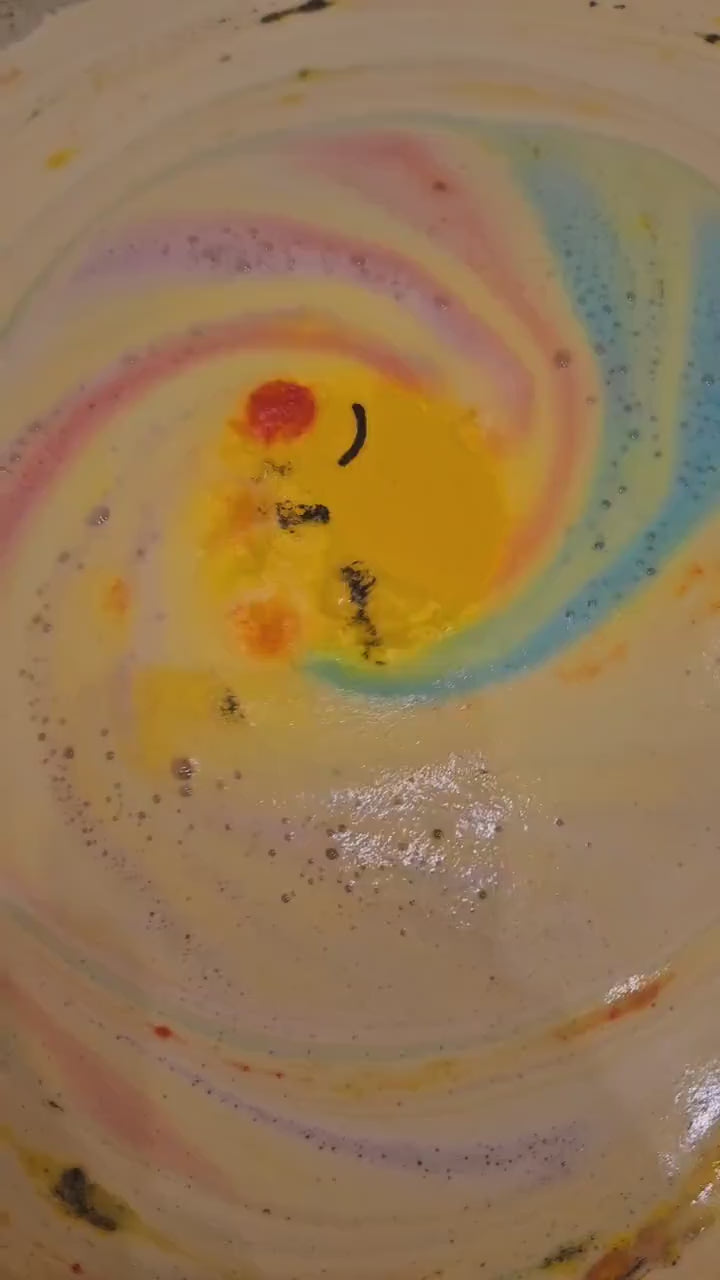 Yellow Pika Electric Mouse Bath Bomb